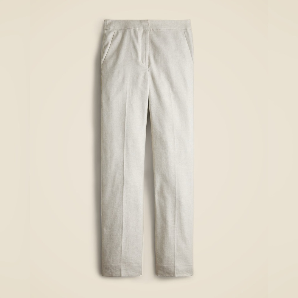 Tan Linen Blend J. Crew Dress Pants